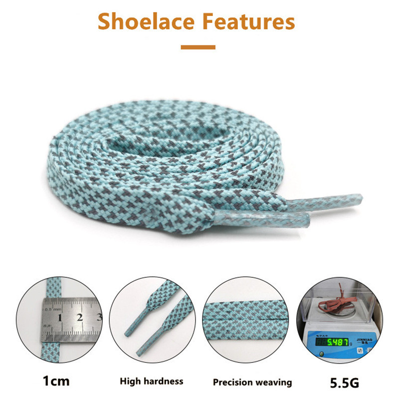 Reflective Night Running Shoes - 3M Reflective Shoelaces Flat Shoe Laces