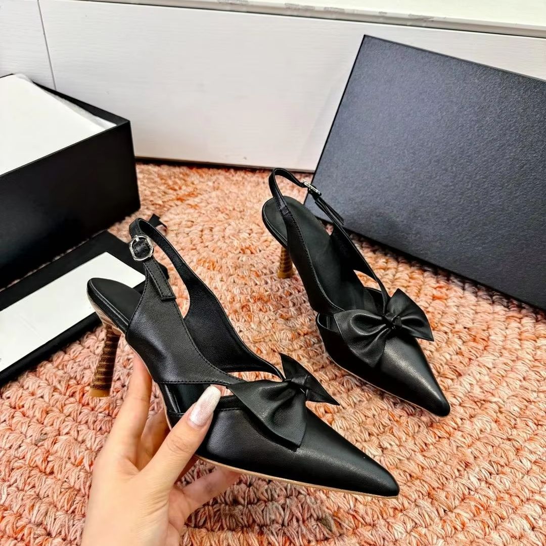 Elegant Bow Slingback Pumps La - đánh giá và giá Sandals