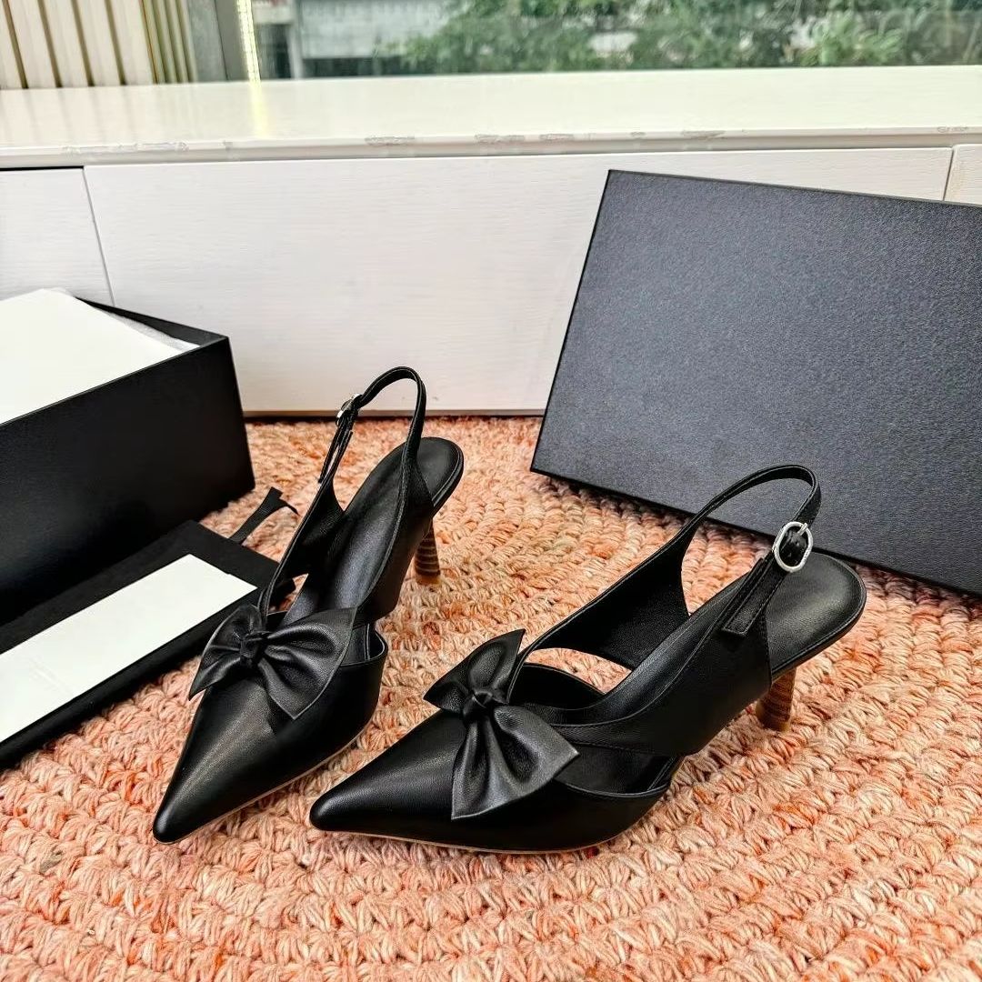 Elegant Bow Slingback Pumps La - đánh giá và giá Sandals