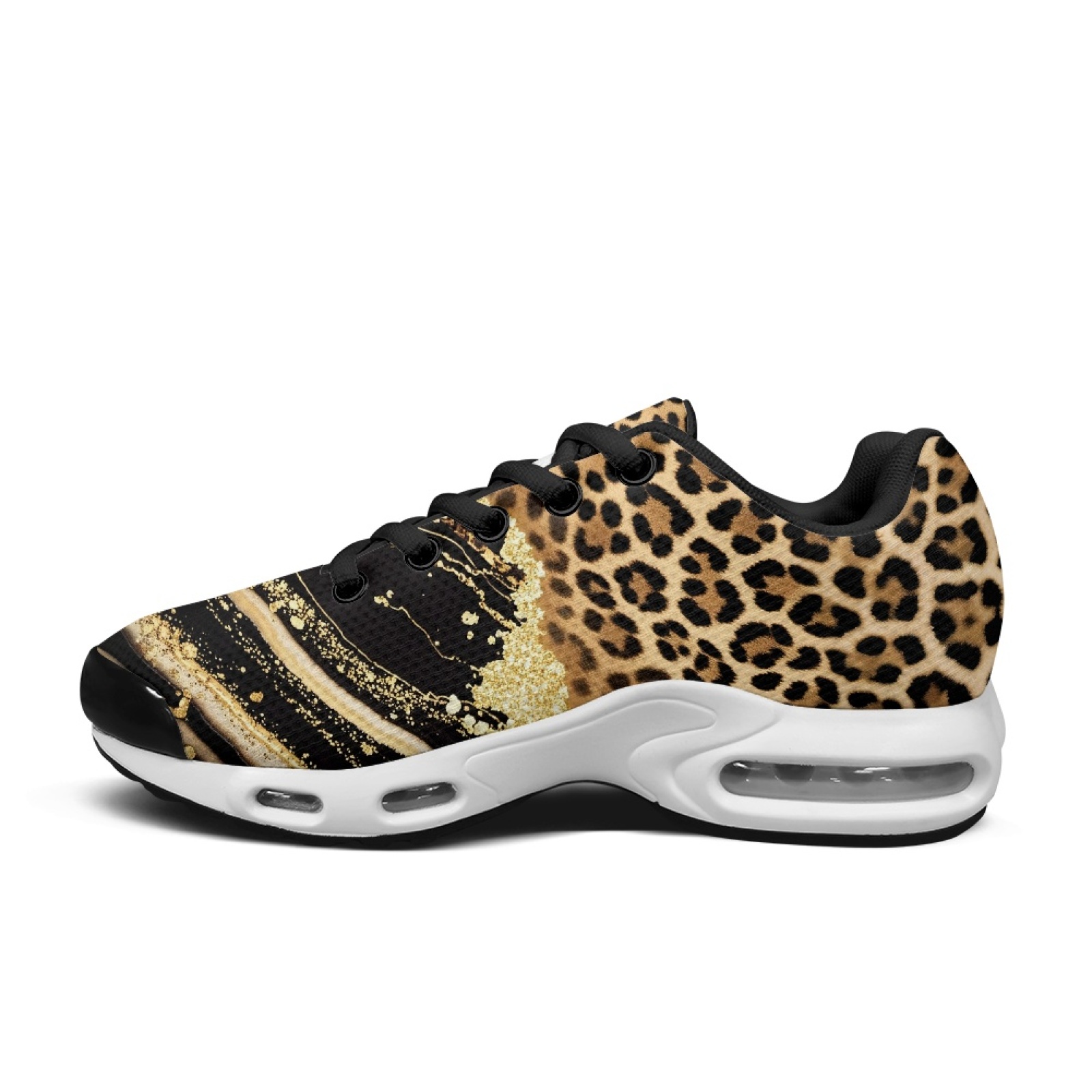 PENSTROLL Leopard Print Workou - đánh giá và giá Air Cushion Jogger Shoes Men