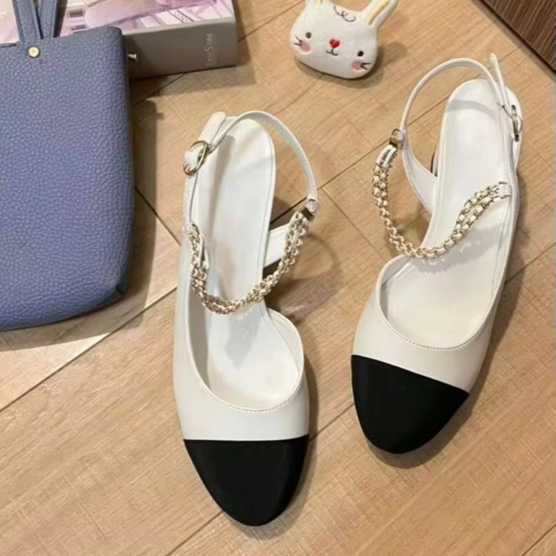 Women Slingback Pumps Two Tone - đánh giá và giá Sandals