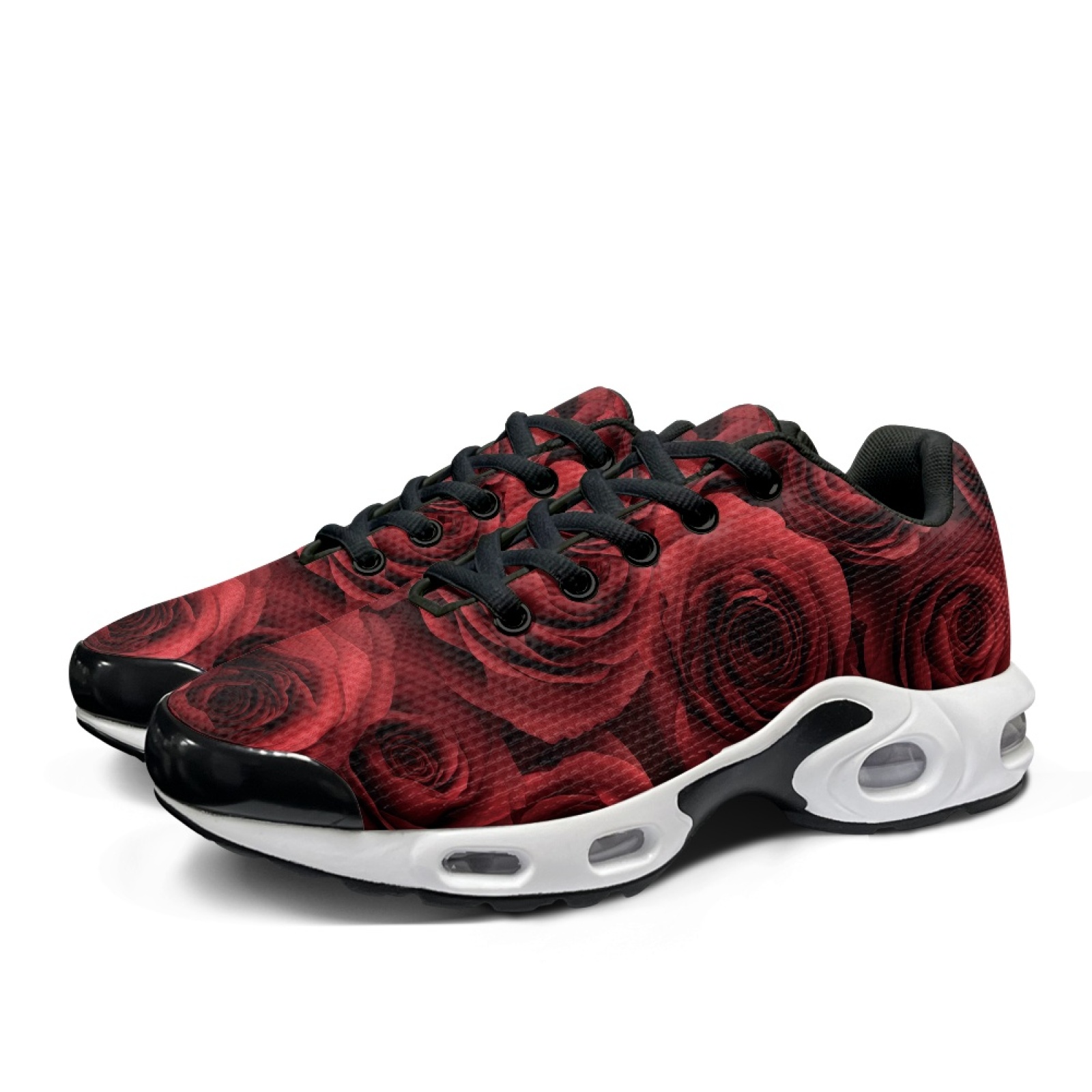 PENSTROLL Full Red Rose Air Cu - đánh giá và giá Air Cushion Jogger Shoes Men